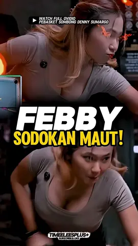 Febby bikin Densu gagal fokus🤣‼️ #dennysumargo #trending #billiards #viralvideo #fyp 