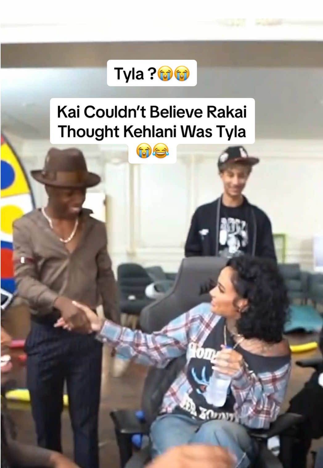 Kai Couldn’t Believe Rakai Thought Kehlani Was Tyla 😭😂 #fyp #kai#kehlani #rakai #trending 