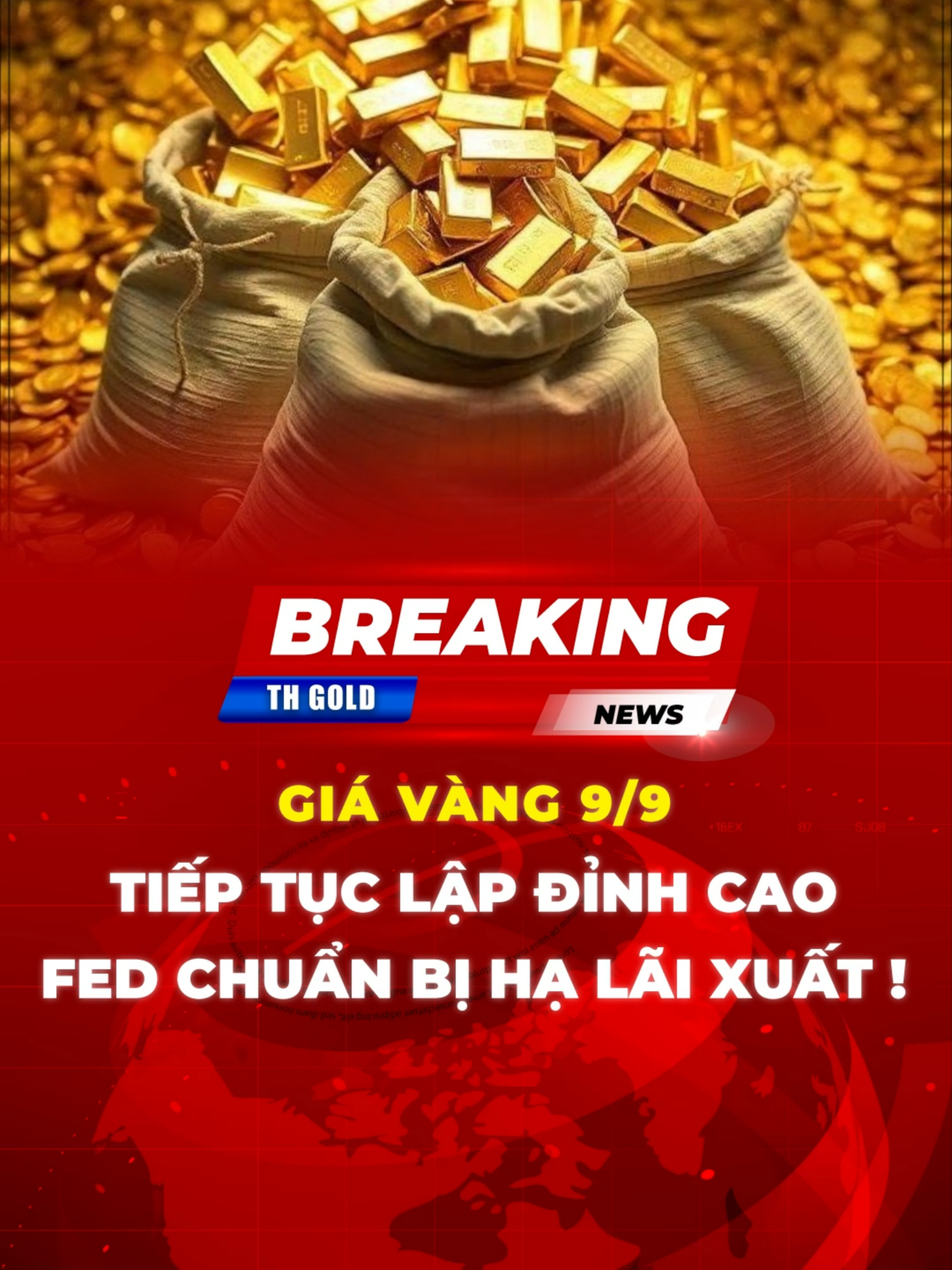 🚀 Vàng lập đỉnh mới: 3.630 USD/ounce!#giavang #THGOLD #trading