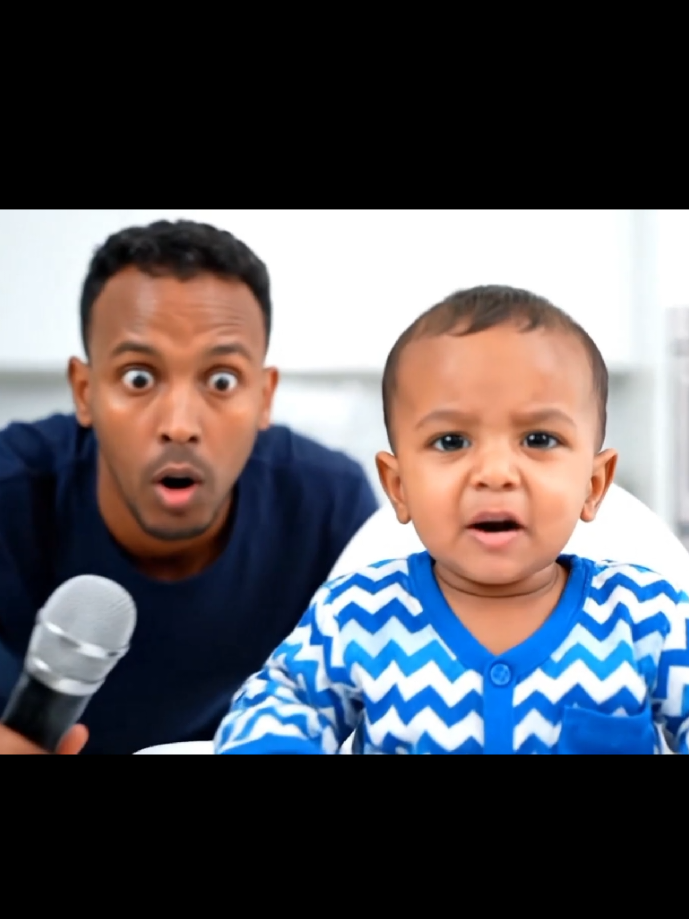 Ramlo 😂 #somalitiktok #foryoupageofficial #baby #aivideo #qosol 