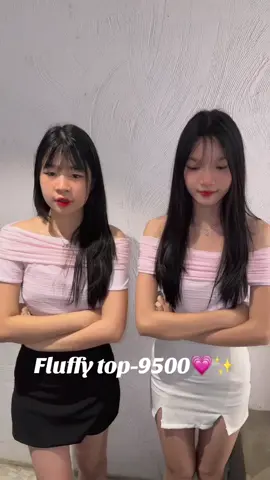 Fluffy top-9️⃣5️⃣0️⃣0️⃣mmk available color-pink💗#Charm #localbrand #fypシ #cute #charmcollection #top 