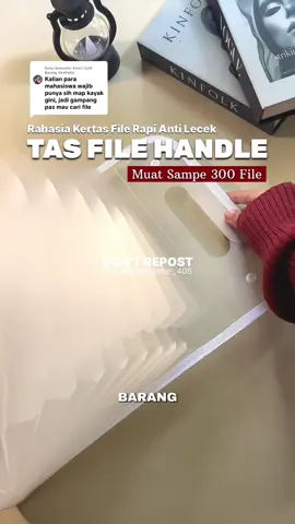 Membalas @Amel | Spill Barang Aesthetic beneran definisi barang murah tapi bermanfaat banget 😭🫵Kalian wajib punya tas file map handle kayak gini, dokumen aman anti lecek gampang dicari 😩🤏🏻 #tasfilehandle #tasfile #map #StudyTips #lewatberanda 