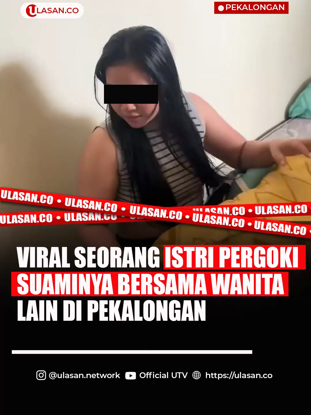 Sebuah video viral memperlihatkan seorang istri yang memergoki suaminya diduga sedang bersama wanita lain di sebuah kamar kos di Kabupaten Pekalongan.  Peristiwa itu diunggah pertama kali oleh akun TikTok Atika Sari Yuni pada Senin malam, 8 September 2025.  Dalam unggahannya, sang istri menuliskan curahan hati penuh kekecewaan sekaligus doa agar suaminya dan wanita tersebut mendapat kebahagiaan. #beritatiktok #beritaupdate #infoterbaru #pekalongan #beritaterkini