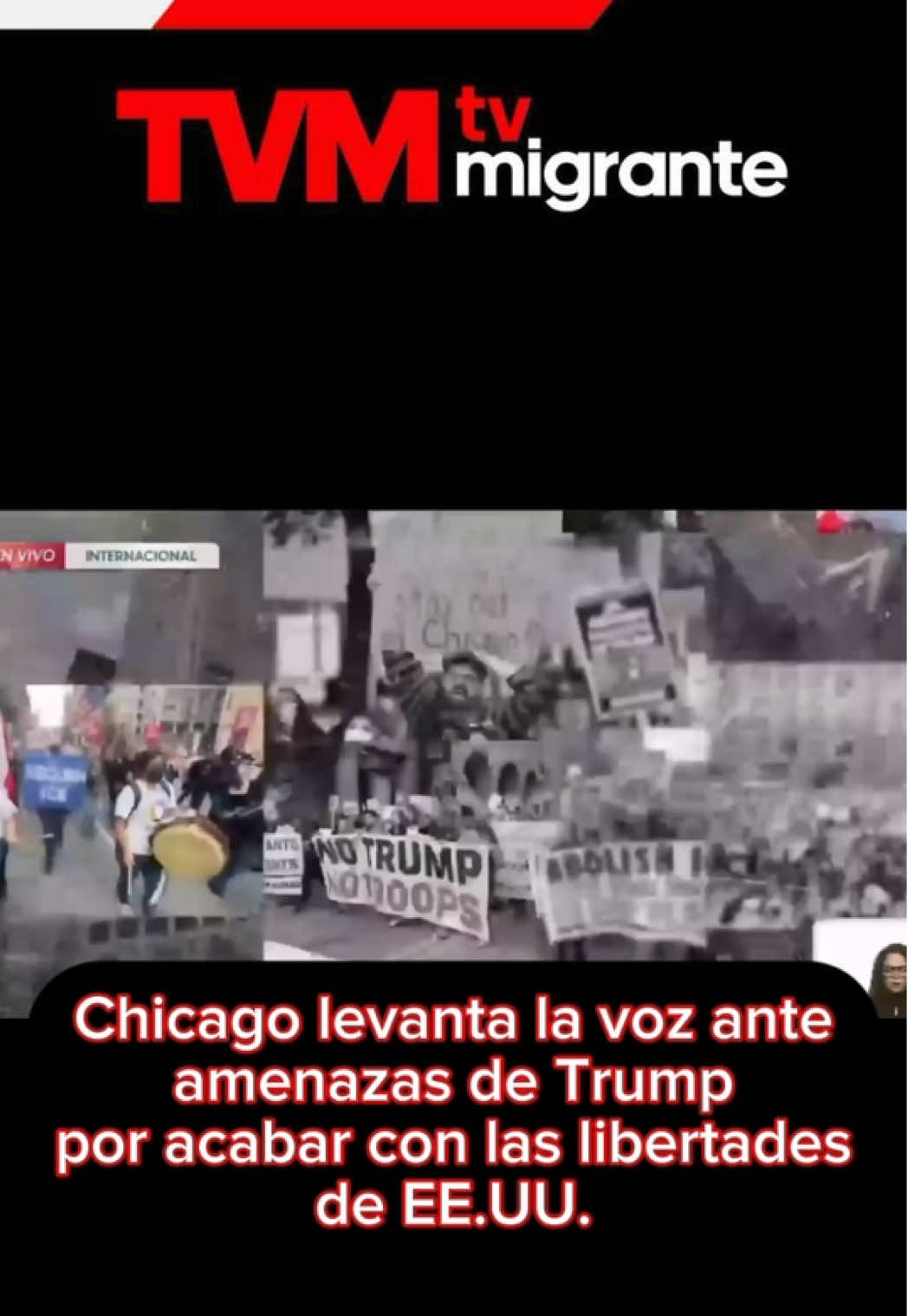 🇺🇸 Hoy la ciudad de #Chicago es el blanco de un experimento psicológico diseñado por la administración de Donald Trump, quien busca convertir a la #GuardiaNacional en su instrumento personal del terror y terminar con las políticas #santuario de la ciudad. Sin embargo, lejos de ser intimidado, #Illinois levanta la voz ante la amenaza de un presidente que busca acabar con los derechos y las libertades de #EEUU. 👆🏽