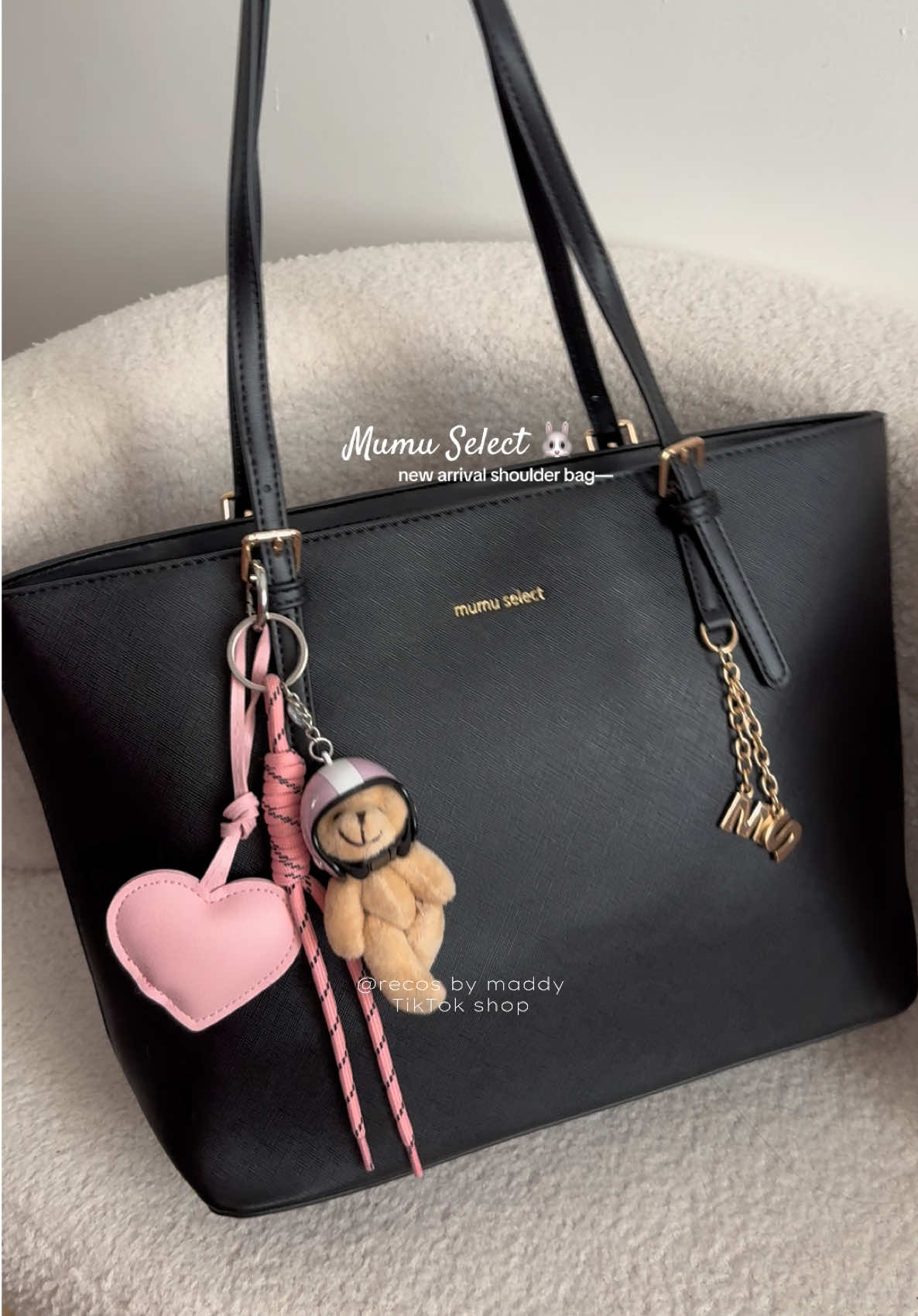 THE QUALITY!! Large capacity shoulder bag from mumu select! #newarrival #mumuselect #totebag #shoulderbag #aesthetic 