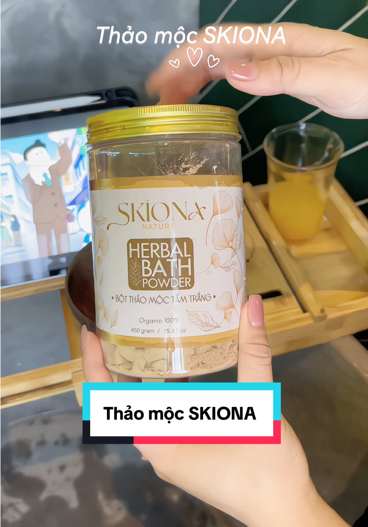 Mùa này k quá nắng, ủ bột mau trắng lắm í 😘#CôngThứcChămDa  #nhảnắng #baubebanbot #SKIONA 
