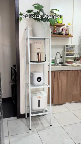 Metal Rack organizer #metalrack #bookshelf #bookshelf #kitchenorganizer #storageorganizer 