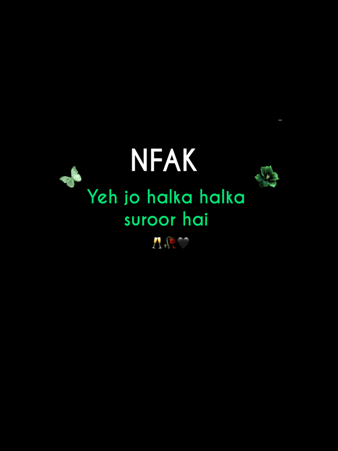 yeh jo halka halka suroor hai  🦋💔🥀 ..  Lyrical Qawali || Repost Request || Nusrat Fateh Ali Khan 🖤🦋🥀  ..  #nfak_lines #nfak #nusratfatehalikhan #foryou #viral 