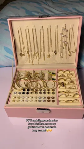 91Pcs ang gandaaaa!😍🫶🏻  #jewelry #jewelryset #jewelrytiktok #nontarnishjewelry 