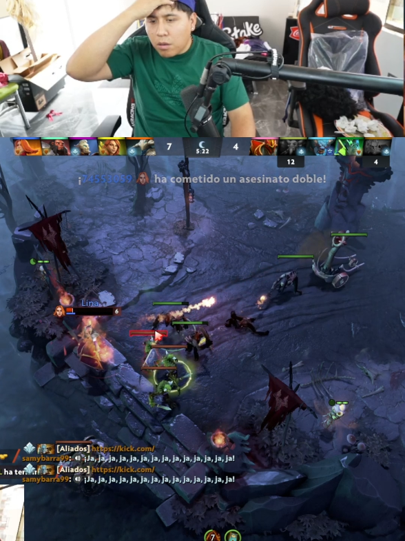 El capitán del Zeinternational  #macarius #gg #dota2 #kick #zeinternacional 