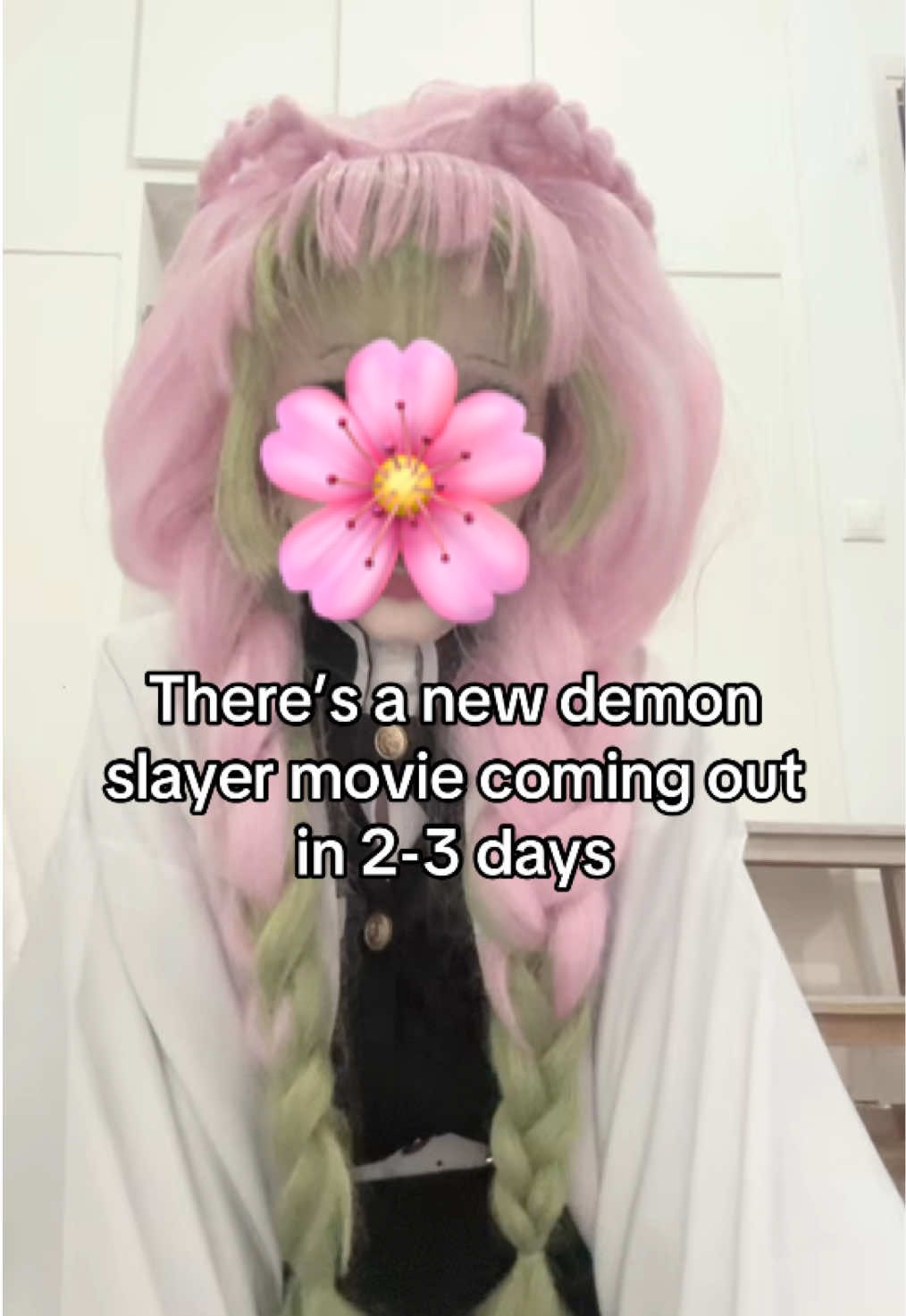 I’m gonna go see it a day after but oh well #xyzcba #fyp #anime #cosplay #mitsuri 