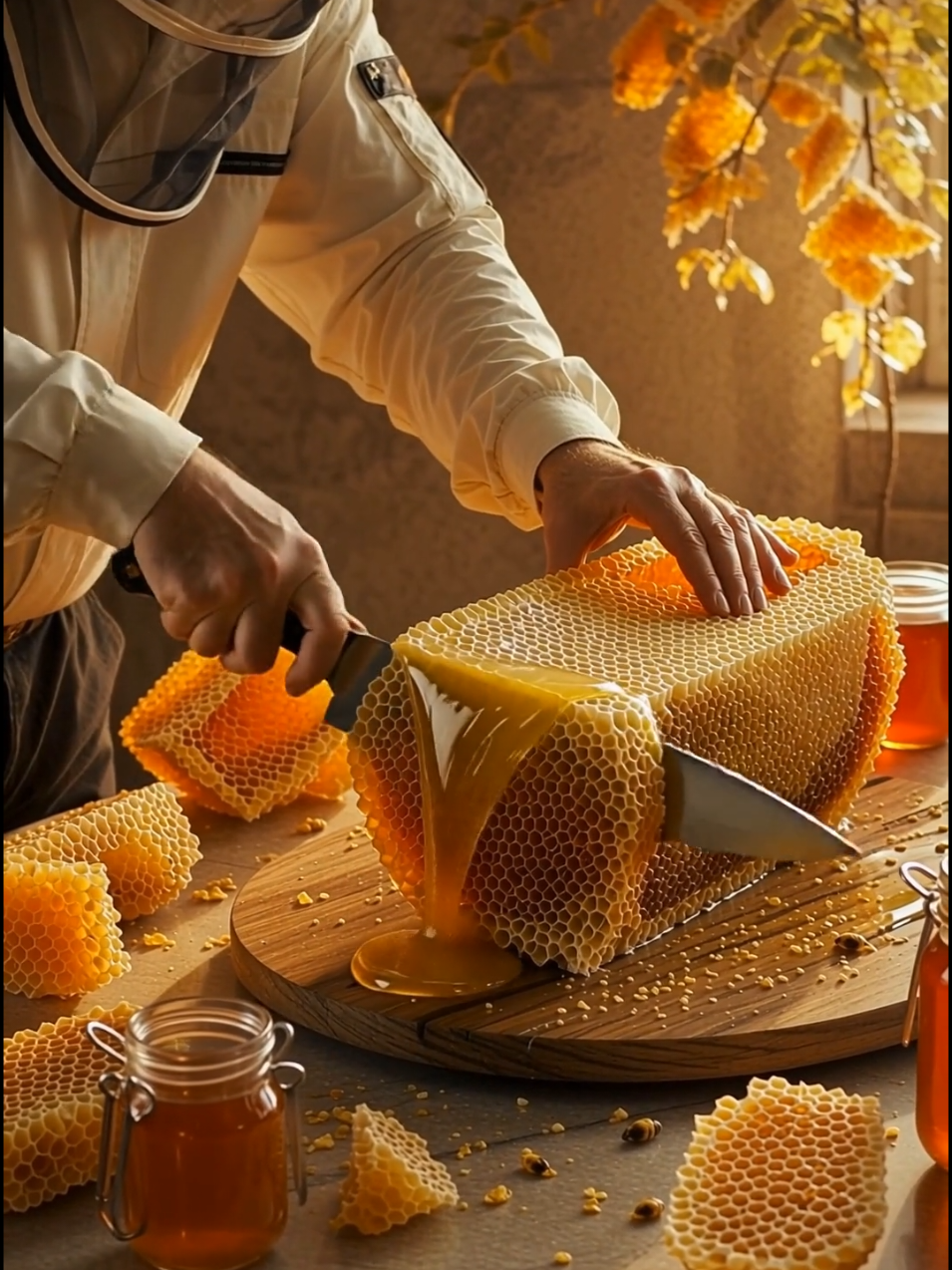 Honey Production XXL | 4k Ultra HD #ASMR#relax #Satisfying #Food#satisfyingvideos 