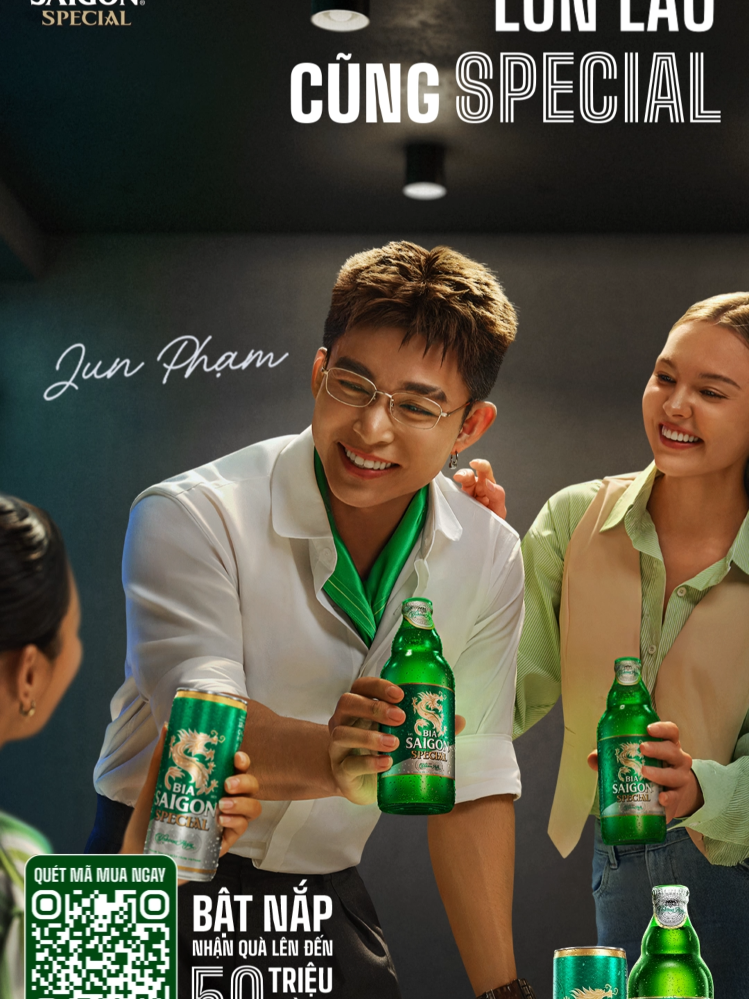 Đạt KPI… cùng nhau, cũng Special #BiaSaigonSpecial #ChẳngCầnLớnLaoCũngSpecial [ABV 4.9%] —————— *Đã uống rượu bia - Không lái xe *Người dưới 18 tuổi không được uống rượu bia *Uống rượu, bia có trách nhiệm