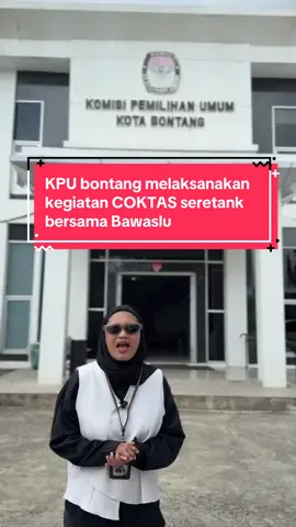Kompak dan transparan 🤝 KPU dan Bawaslu Bontang hari ini melakukan Coktas atau pencocokan data terbatas. Kegiatan ini juga dilaksanakan serentak se-Kalimantan Timur, untuk memastikan data yang ada benar-benar valid dan sinkron. #Coktas #KPU #Bawaslu #kaltim 