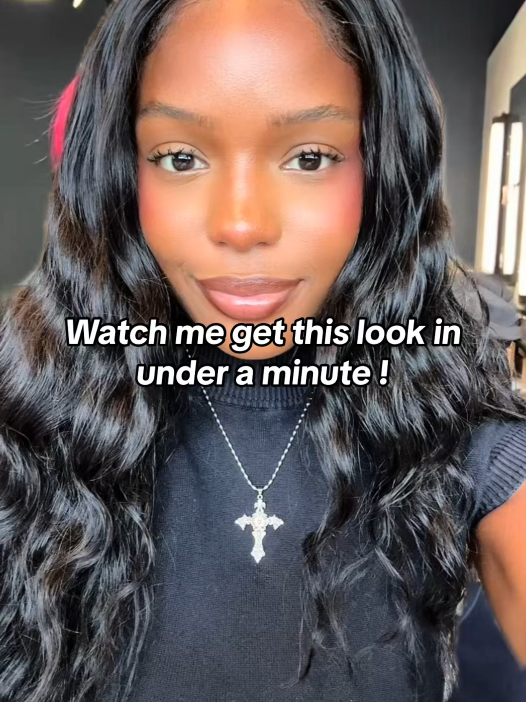 💇‍♀️ Girls… you NEED this. No bleach, no damage, just vibes ✨ #linkinbio💜 #viral #fyp #hairstyle #hairextensions #cliponhairextensions #pinkhair
