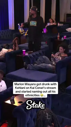 Marlon Wayans got drunk with Kehlani on Kai Cenat’s stream and started naming out all his ethnicities 😭… #marlonwayans #kehlani #kaicenat 