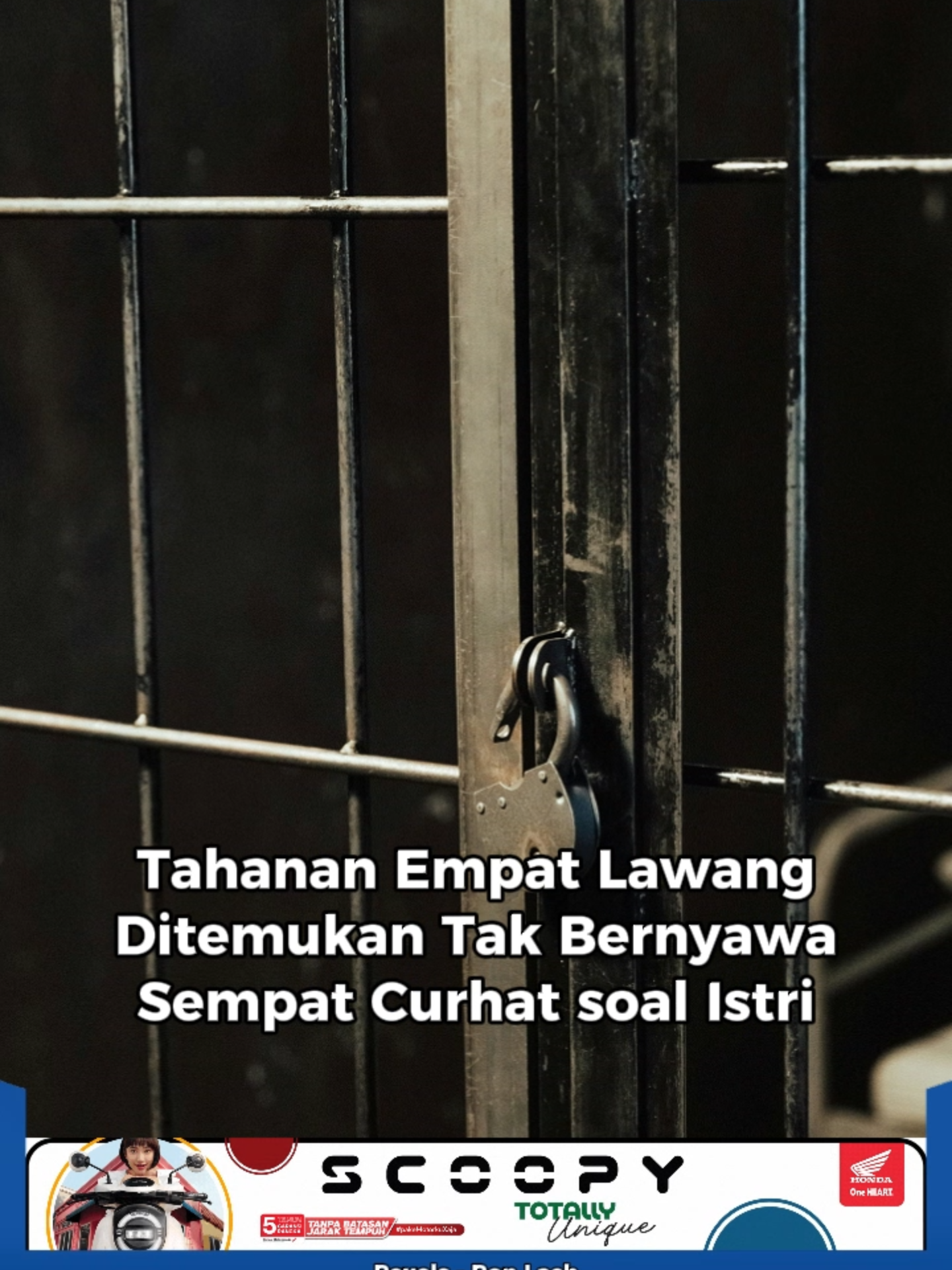 Tahanan di Empat Lawang, Sumsel Ditemukan Tak Bernyawa, Sempat Curhat soal Istri #empatlawang #sumateraselatan #sumsel #matalokaldesa
