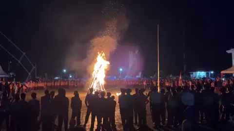 api unggun kala itu #pramukaindonesia🇮🇩⚜️😎 