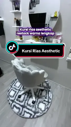 Beli sekrang mumpung warna lengkap dan harga promo😍 #kursirias #kursiriaspita #kursiriasaesthetic #kursiriasminimalis #kursiriascantik 