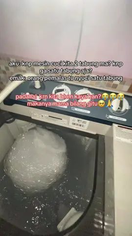 mesin cuci kalian berapa tabung we?🙏🤖 #mesincuci #jokes #yareu #fyp #foryoupage 