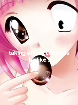 life of a big lens user | #softlens #contactlenses #makeup #himekaji 