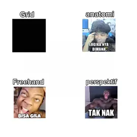 🥶#fyp #drawing #gambar #grid #anatomi 