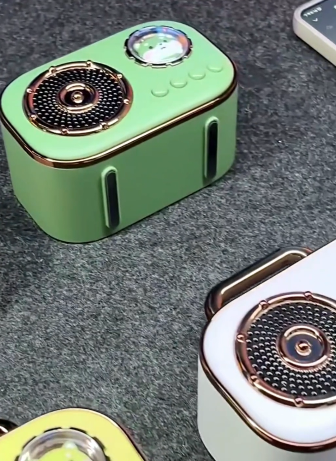 ✨ Pre-Order Now ✨ Shinco Bluetooth Speaker (Capsule Sound Series) – Compact design, powerful sound Material: ABS / Plastic Use: Portable Wireless Speaker / Music Playback / FM Radio Size: Compact (Approx. 11 cm × 8 cm × 5 cm) Colors Available: Pink, White, Yellow, Green Suitable For: Home, Office, Outdoor, Travel, Gifts 🔹 Extra Features • Bluetooth 5.3 connection • Supports Bluetooth / TF card / SD card / USB / AUX • 360° surround sound • FM mode • Ambient night light • Playback time: 4–6 hours • Charging: Type-C, 5V–1A • Battery capacity: 500mAh • Output power: 5W #PreOrderNow #reels #trend  #PortableSpeaker #smartliving 