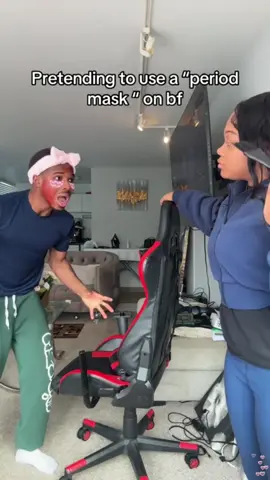 Period mask prank. 🤣🤣#prank #fouyou #interesting #bf 