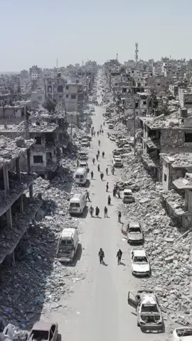 Gaza from Above: A City Turned to Rubble #prayforpalestine #fpyyyyyyyy😭💔🇵🇸 #foryou #palestine🇵🇸 #300millionsviews 