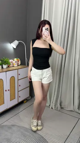 (MỞ BÁN) Áo Sát Nách Cúp Ngực Viền Vai Nhỏ #aosatnach #aocupngucvienvai #thoitrangnu #myoutfit 