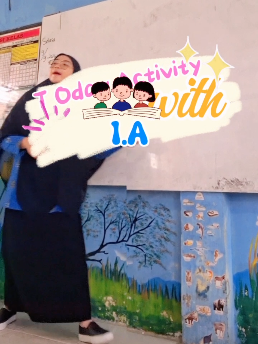 Walaupun belum sempurna, tapi akan ibu guru usahakan yang maksimal itu untuk kalian, nak 🤗 #paimenyenangkan #gurumuda #gurusd 