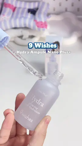 Tinh chất dưỡng ẩm da ✨✨#henribe #review #tinhchatduongda #9wishes #hydraampulenanoplus 