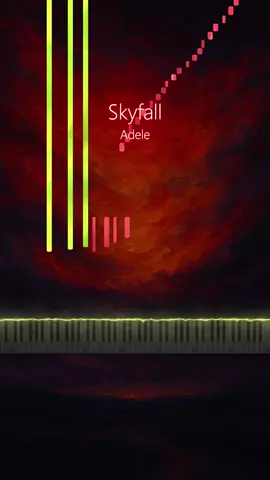 Adele - Skyfall #piano 