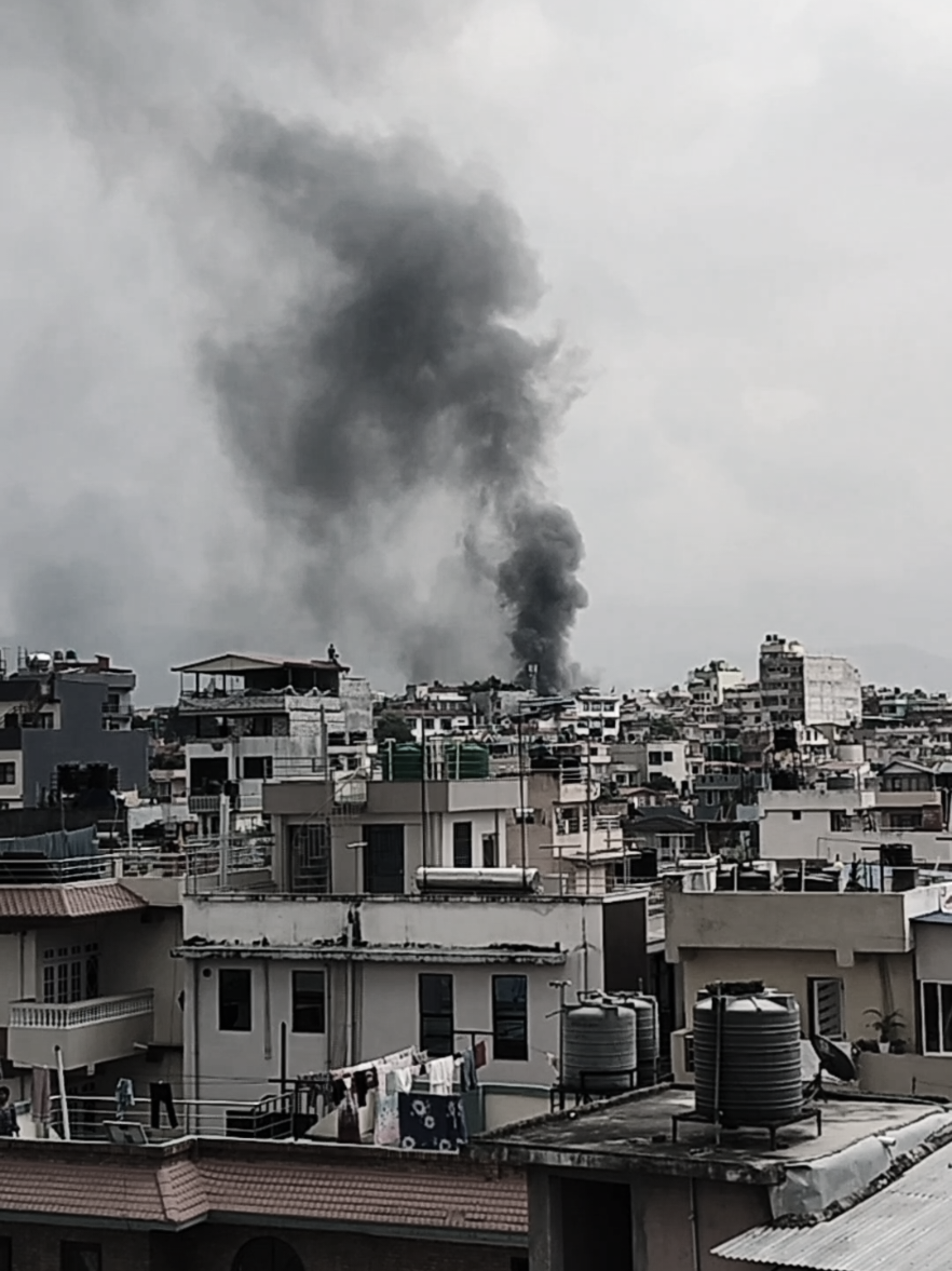 Gen Z protest in Kathmandu against corruption #training #protest #nepal #genz #corruption 