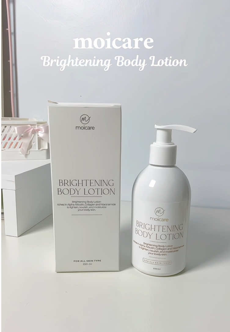 Body lotion pencerah🤍😍 jadi favorite bgt karena dapat melembabkan juga #moicare #moicarebodylotion #bodylotion #bodylotionwhitening #bodylotionviral 