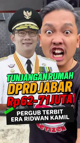 Jadi Sorotan, Tunjangan Rumah Anggota DPRD Jawa Barat Rp 62-71 Juta Per Bulan, Pergub Terbit Era Ridwan Kamil Sumber Informasi Berita : Inilah.com @Inilah.com  #dprd #jawabarat #rk 
