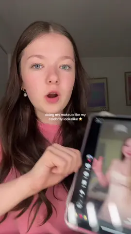 do you see it? @Salish 🩷 #fyp #makeup #celebritylookalike #trending #salishmatter 