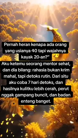 Kamu juga bisa praktek sendiri lewat ebook Detoks Total 7 Hari. Panduan lengkap, simple, gampang diikuti. 👉 Dapatkan sekarang, mulai investasi kesehatanmu! #produkdigital #affiliate #ebook 