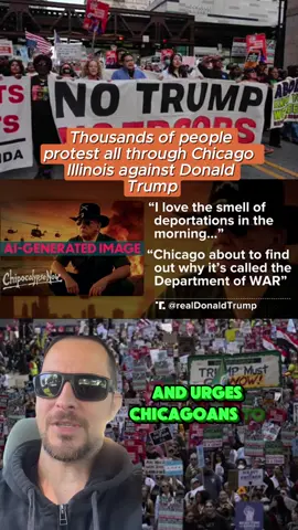 llinois Gov. JB Pritzker and Chicago Mayor Brandon Johnson pushed back against President Trump after the president increased his threats to send in federal troops to the city with a social media meme. In a post on his social media platform, Trump reshared an image that places him in front of Chicago that insinuated he was going to take action against the city,referencing his recent rebranding of the Pentagon as the 