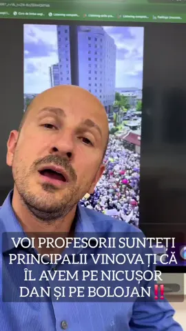 Voi, profesorii, sunteți principalii vinovați pentru că îl avem pe Nicușor Dan și pe Bolojan‼️ #Romania2025 #Societate #EducatieSiPolitica #Schimbare #AdevarulDureros 