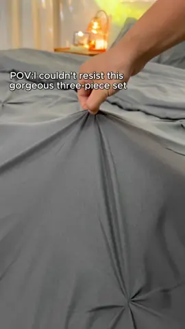 I wouldn’t say no to such a gorgeous three-piece set🤩🤩#bedding #tiktokshop #threepiece #beautiful #rushtok2025 