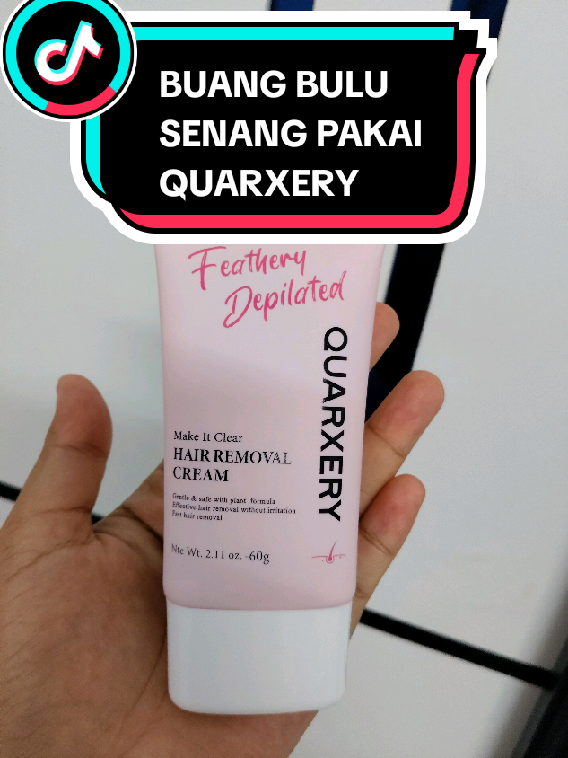Ehh ehhh geram ja in bulu2 tu.Haa pakai ni ja korang,x pyh dh gatal atau gelap2 kulit lpsni.Harga pun mur2#quarxery #quarxerymy #hairremoval #cream #fyppppppppppppppppppppppp 