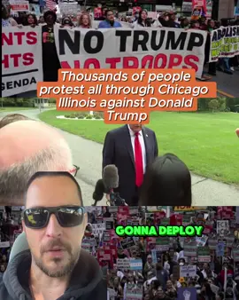 llinois Gov. JB Pritzker and Chicago Mayor Brandon Johnson pushed back against President Trump after the president increased his threats to send in federal troops to the city with a social media meme. In a post on his social media platform, Trump reshared an image that places him in front of Chicago that insinuated he was going to take action against the city,referencing his recent rebranding of the Pentagon as the 