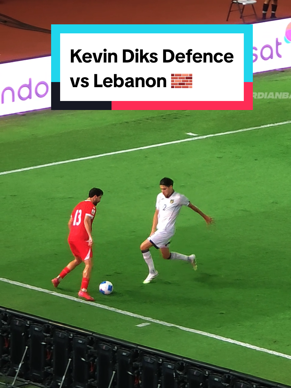 Kevin Diks: You shall not pass! 🚫🧱 #KevinDiks #timnasindonesia #timnasday #gelorabungtomo 