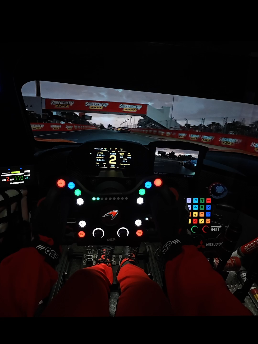 Automobilista 2 Maxima Calidad Monitores OLED #simuladores #simracinghardware #simracingsetup #digiprost #simracing