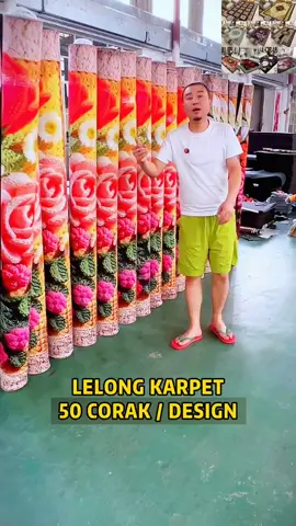 ‼️Pilihdesign@Corak‼️yangmanakorangsukaterusGrab..Lebih50pilihandekatbegkuningtau🤩#karpetlelong#karpet3dmurah 