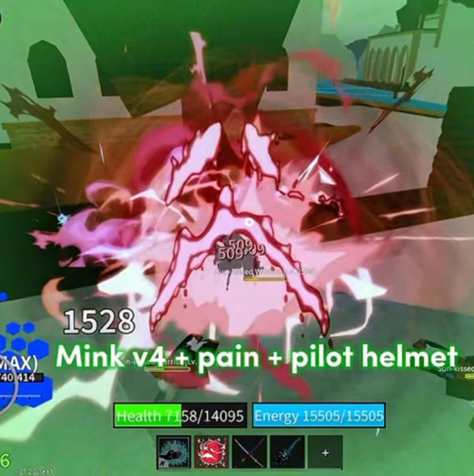 God speed #speed #bloxfruits #pain #mink