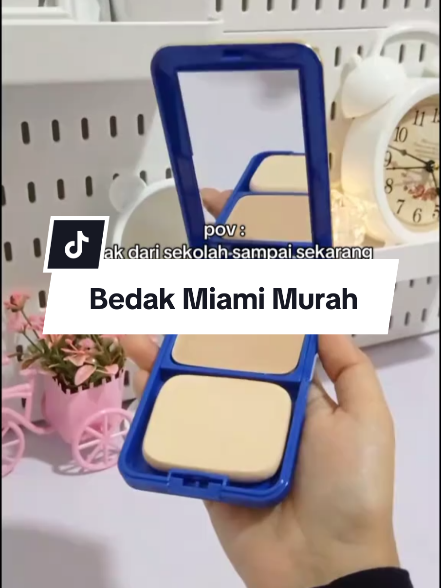 Sampai ke tua setia dengan bedak ni je sebab memang best tak bercapuk and tahan lama 😘 #bedak #bedakviral #bedakpadat #bedakmiami #bedaklegend 