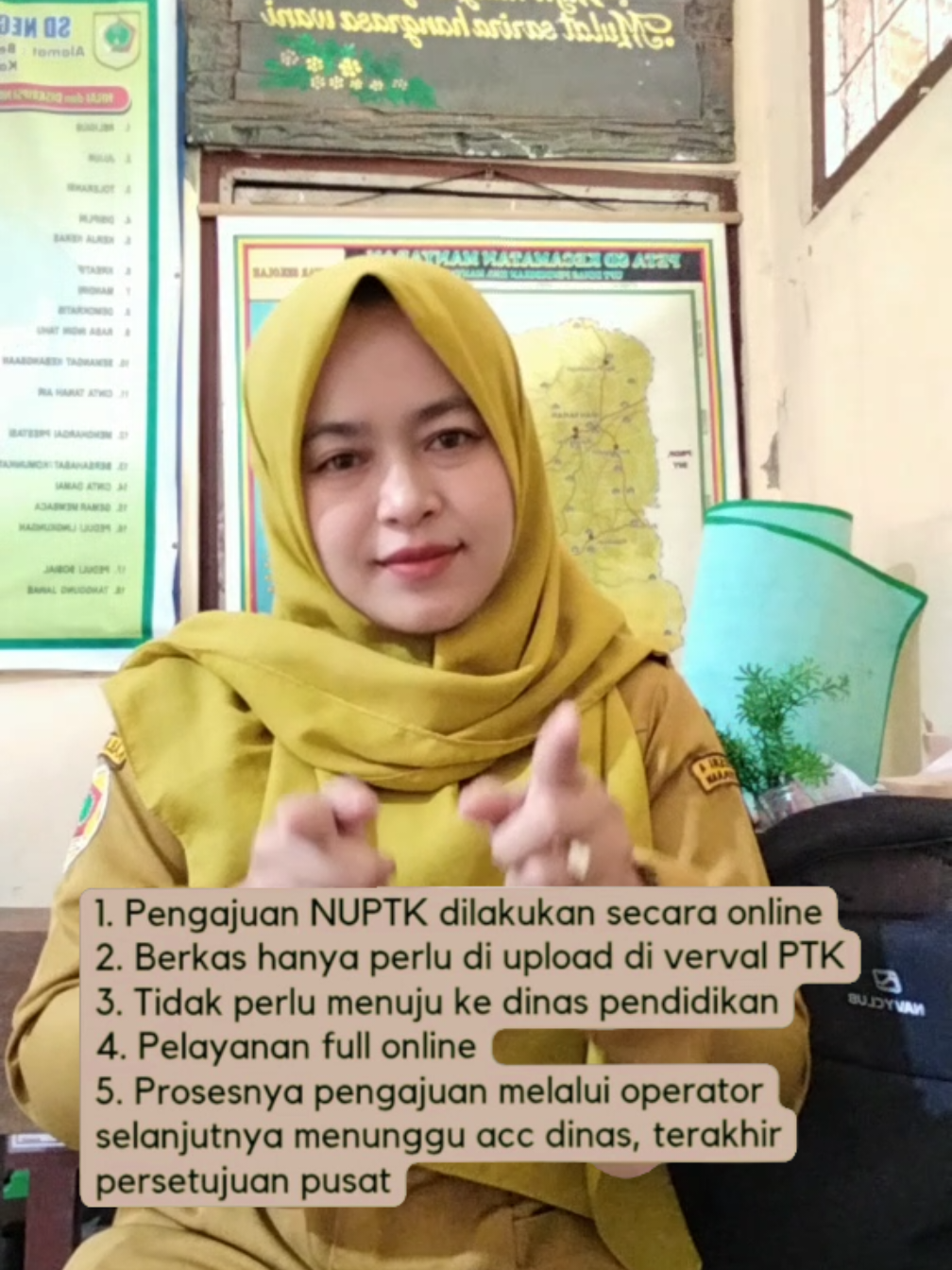 Bagi bapak ibu guru yang belum punya NUPTK, bisa mengajukan lho  #guru #buguru #gurusd 