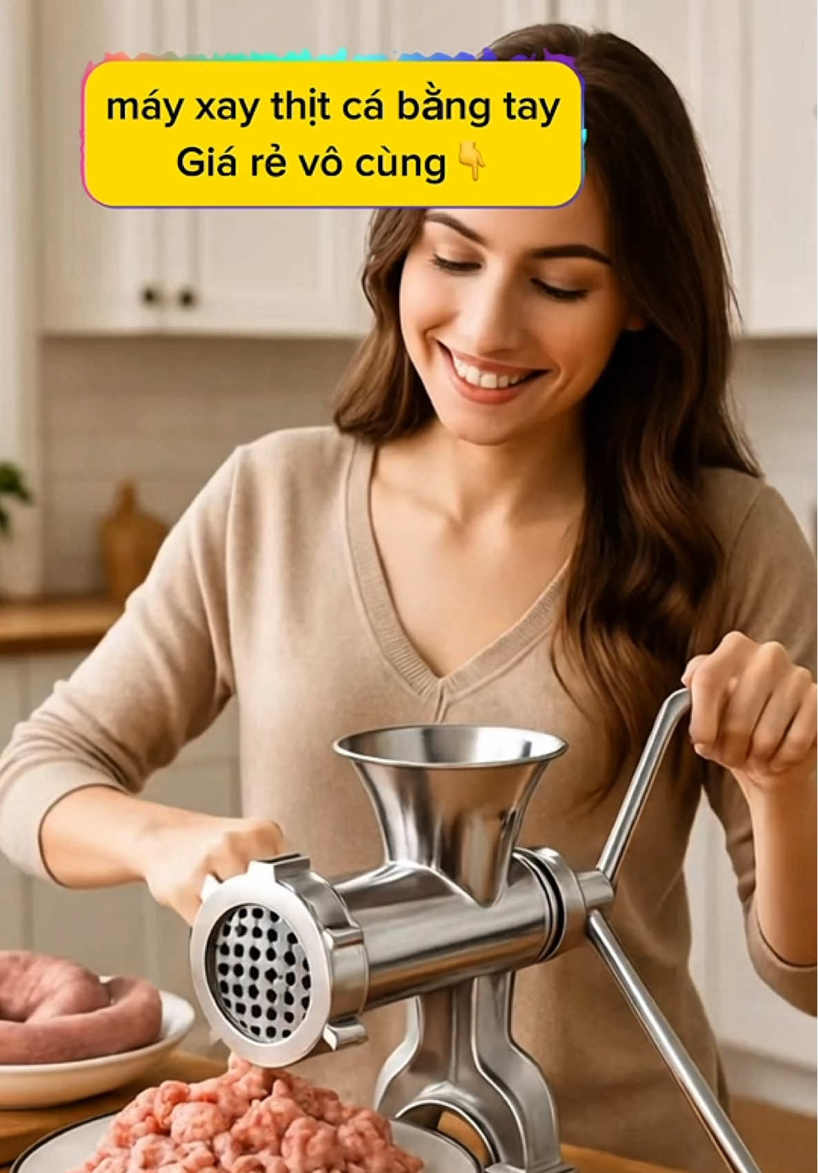 Máy xay thịt cá bằng tay,kẹp bàn chắc chắn ,hợp kim không rỉ giá rẻ luôn#mayxaythitdanang #dodungtienich #xuhuongtiktok #xuhuong #thinhhanh 